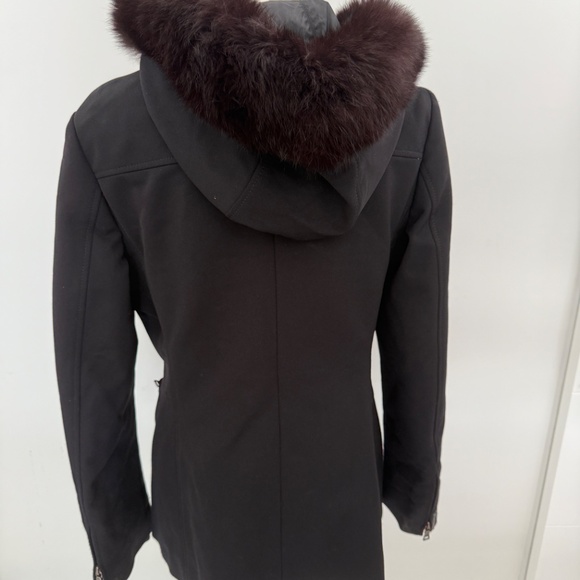 Prada Black Sport Fur Jacket Peacoat Fall/Winter Coat Designer Luxury Art.28x818 - Picture 8 of 15